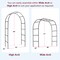 Adjustable Arbor Metal Garden Arch Trellis for Garden or Wedding Decor
